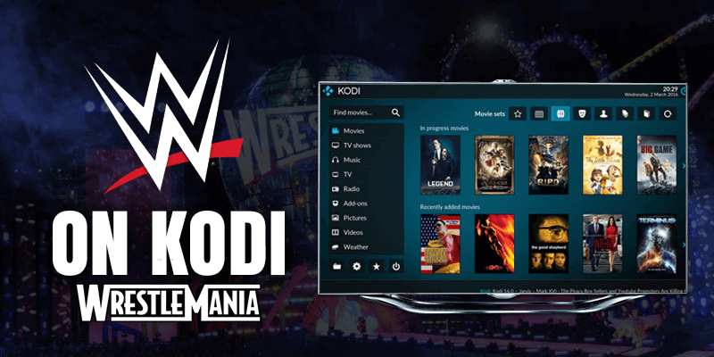 watch wwe on kodi