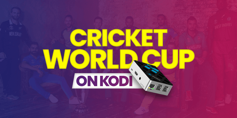 watch cricket world cup on kodi