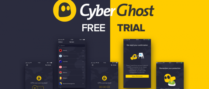 Cyberghost free Trial