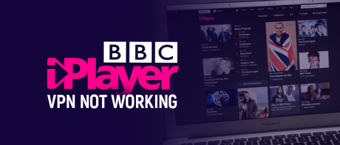 BBC iPlayer VPN not working