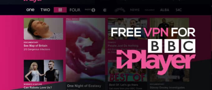 free VPN for BBC iPlayer