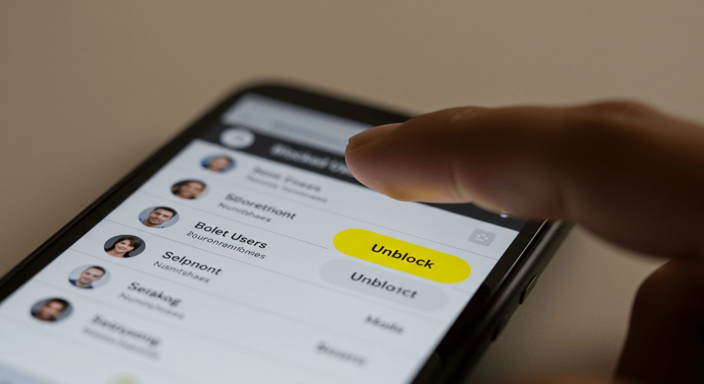 How To Unblock Someone On Snapchat