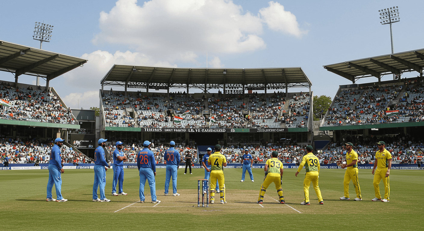 India National Cricket Team Vs Australian Men’s Cricket Team Match Scorecard: 1st Semi-Final, 04-04-2025