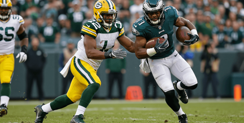 Green Bay Packers Vs Philadelphia Eagles Match Player Stats