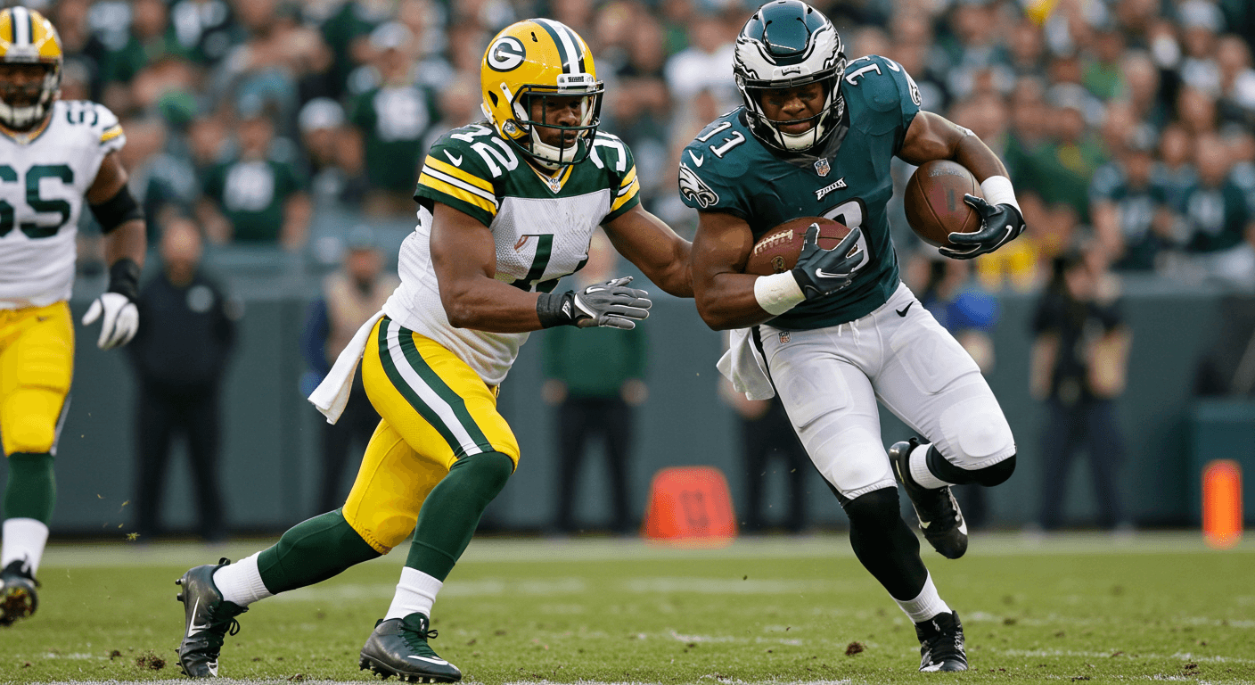 Green Bay Packers Vs Philadelphia Eagles Match Player Stats
