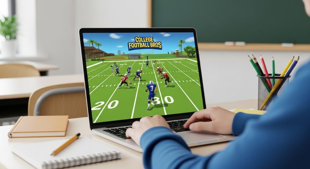 How to Safely Play College Football Bros Unblocked at School