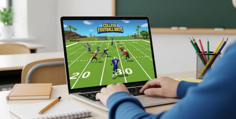 How to Safely Play College Football Bros Unblocked at School