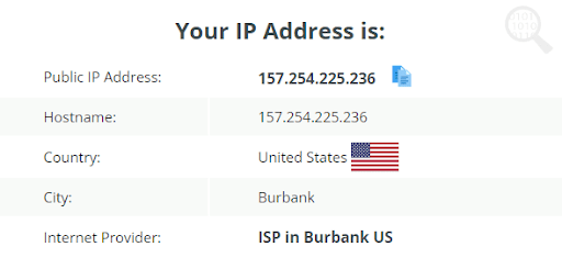IP leak test US server New York