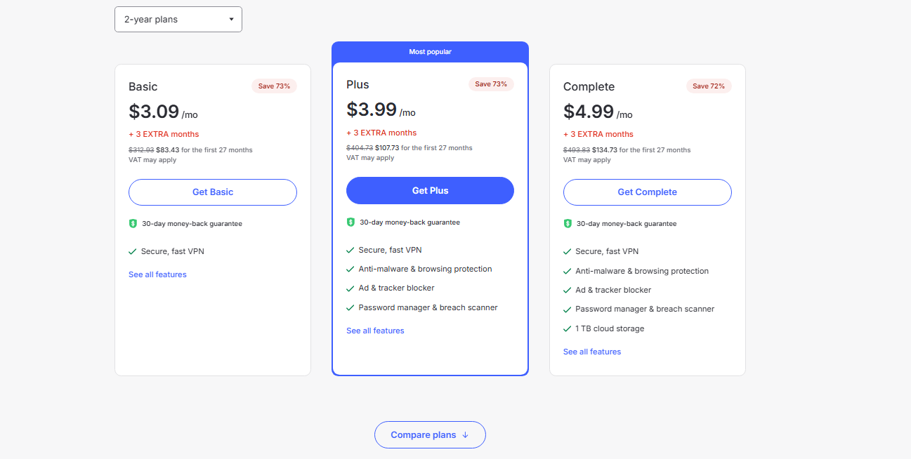 NordVPN 2-Year Plans
