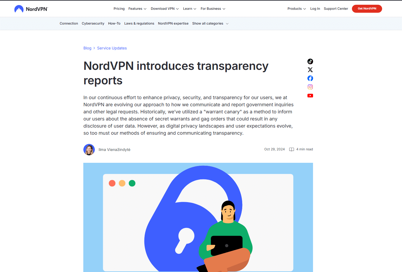 NordVPN Transparency Reports 
