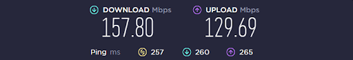 speed test Hong Kong server