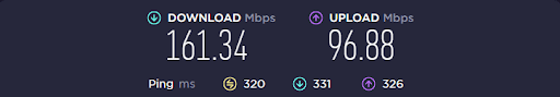 speed test Japan server