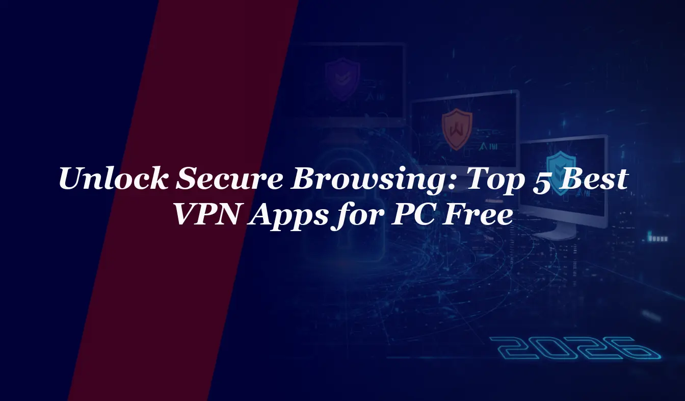Unlock Secure Browsing: Top 5 Best VPN Apps for PC Free in 2026